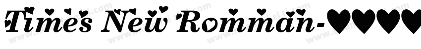 Times New Romman字体转换